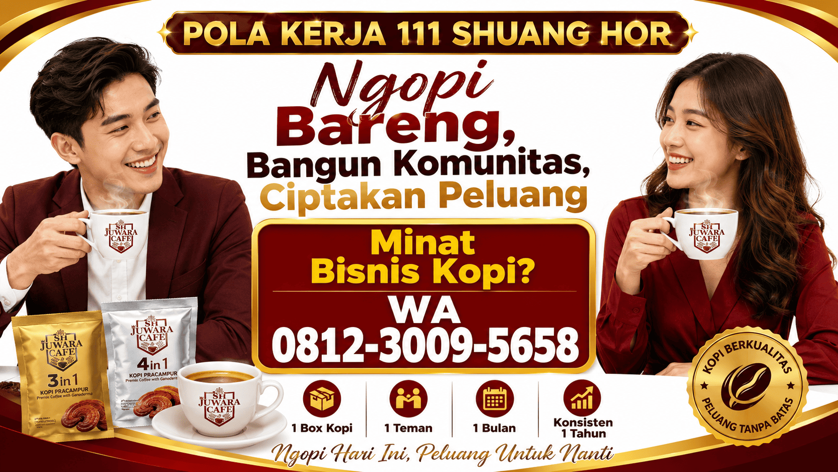 WA 0812-3009-5658 Pola Kerja 111 Shuang Hor