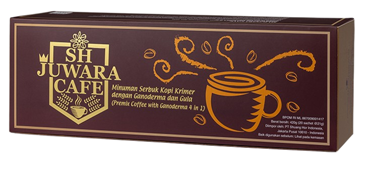 Kopi Ganoderma Lingzhi SH Juwara Cafe