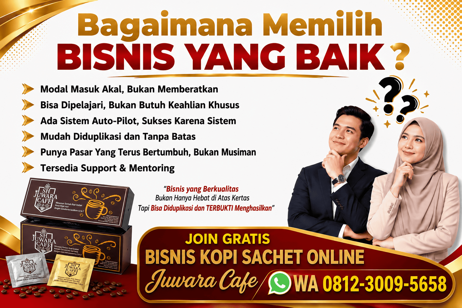 Bisnis Kopi Sachet Online Tanpa Modal SH Juwara