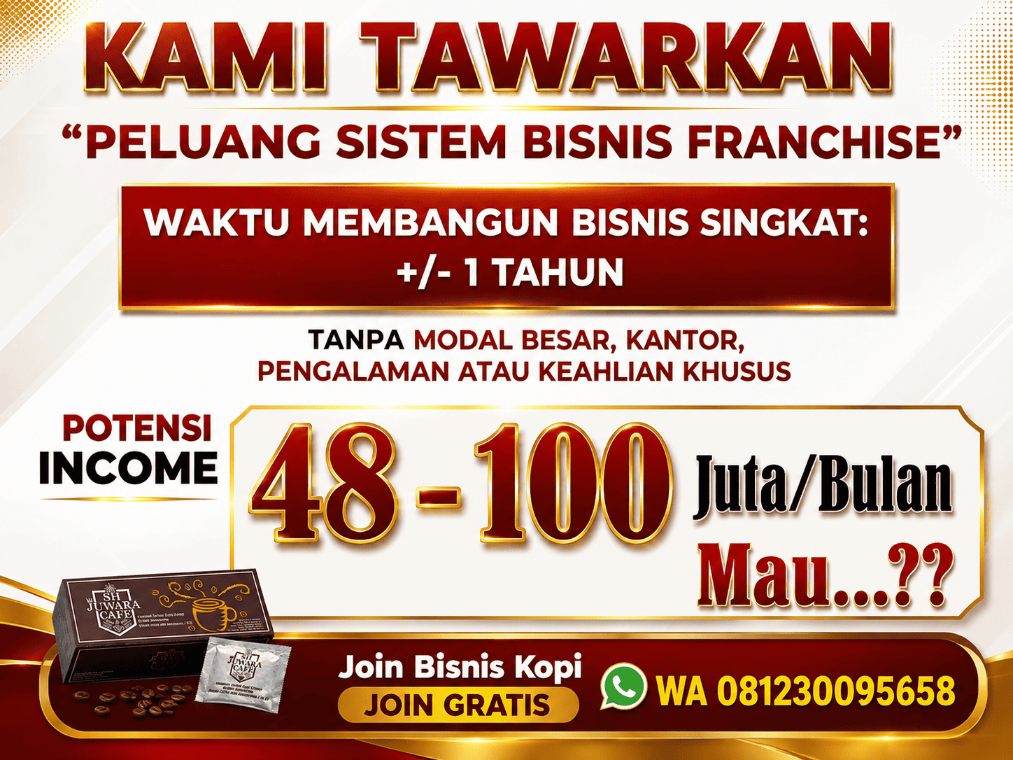 Bisnis MLM Kopi Ganoderma Online Tanpa Modal