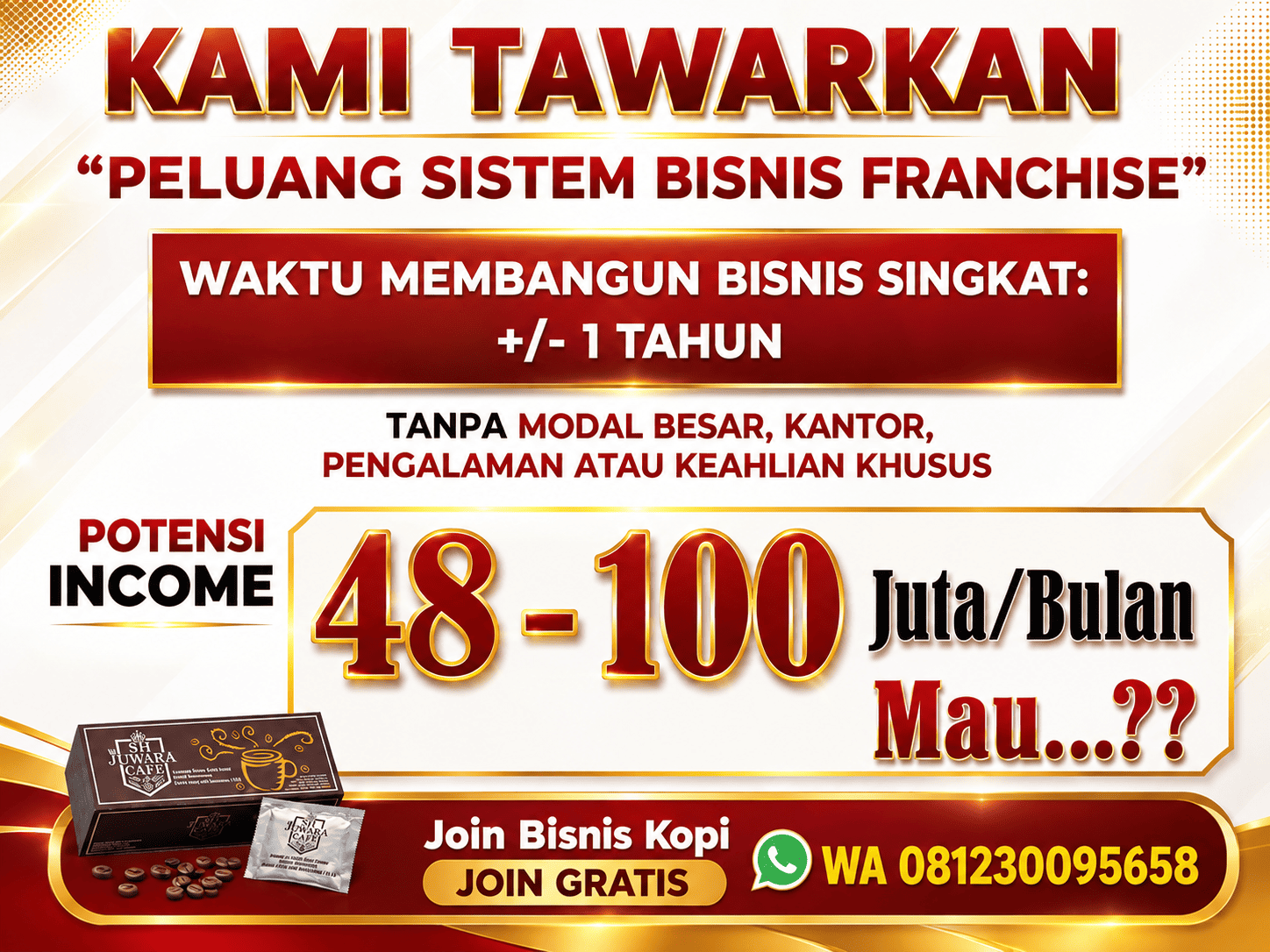 Daftar Bisnis MLM Kopi Ganoderma Modal Kecil Juwara Cafe