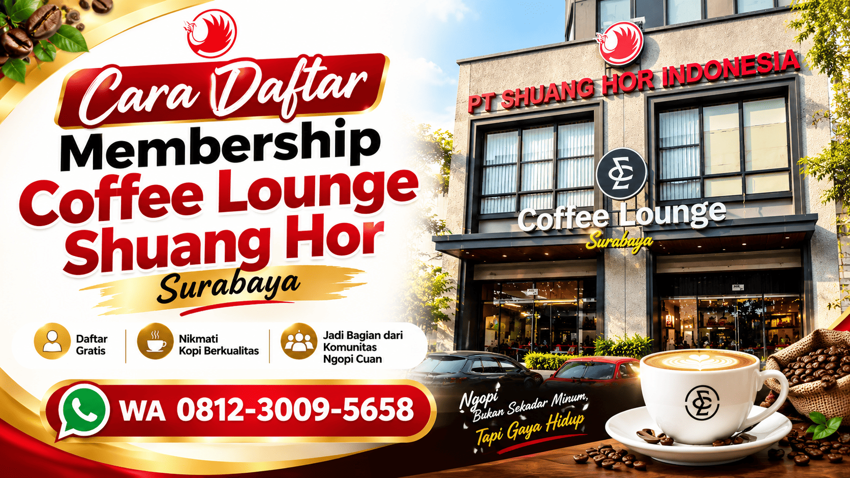 Cara Daftar Membership Coffee Lounge Shuang Hor